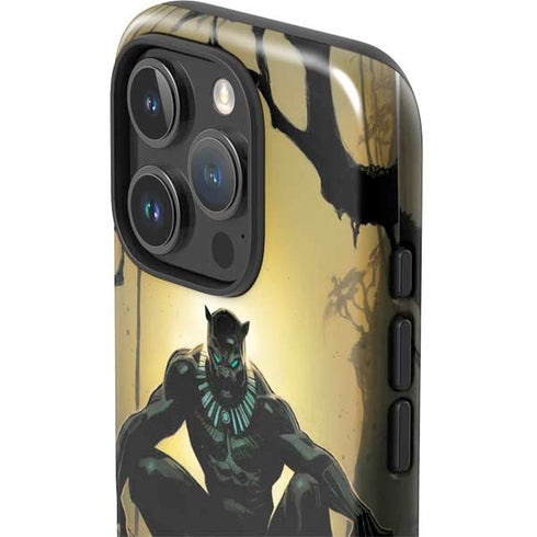Marvel Black Panther TChalla King of Wakanda iPhone 16 Pro Max Impact Case